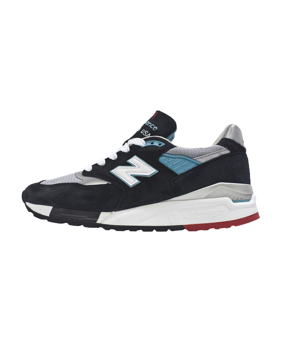 New Balance: M998CBB Made In U.S.A. (Black/Grey/Turquoise)