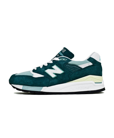 New Balance M998CSAM Made in USA - Emerald/Off White