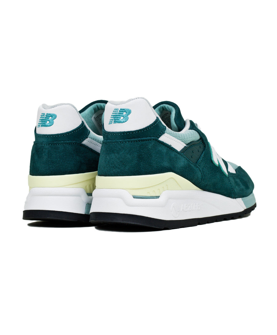 New Balance M998CSAM Made in USA - Emerald/Off White