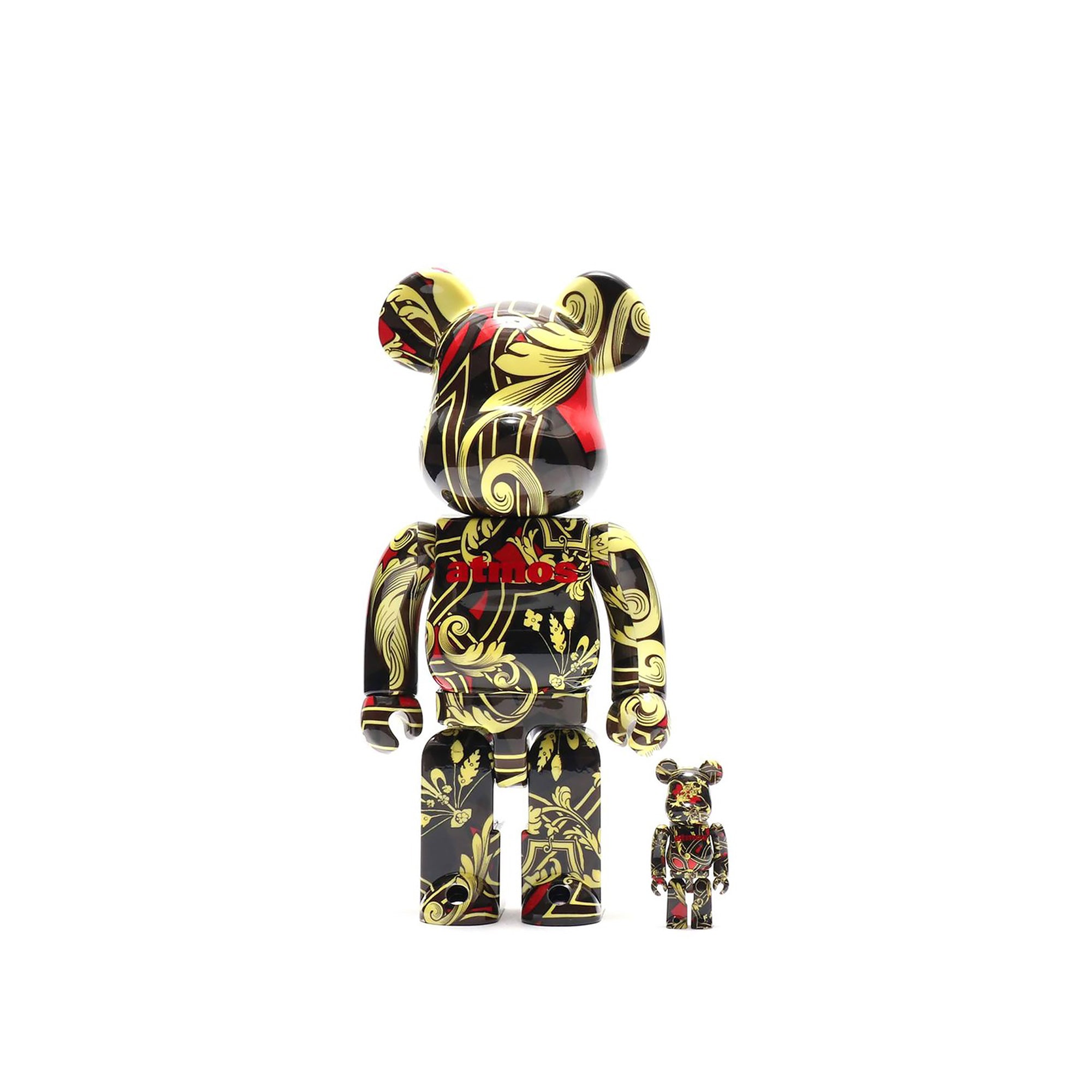 Medicom x Atmos Lab Be@rbrick 100% + 400%