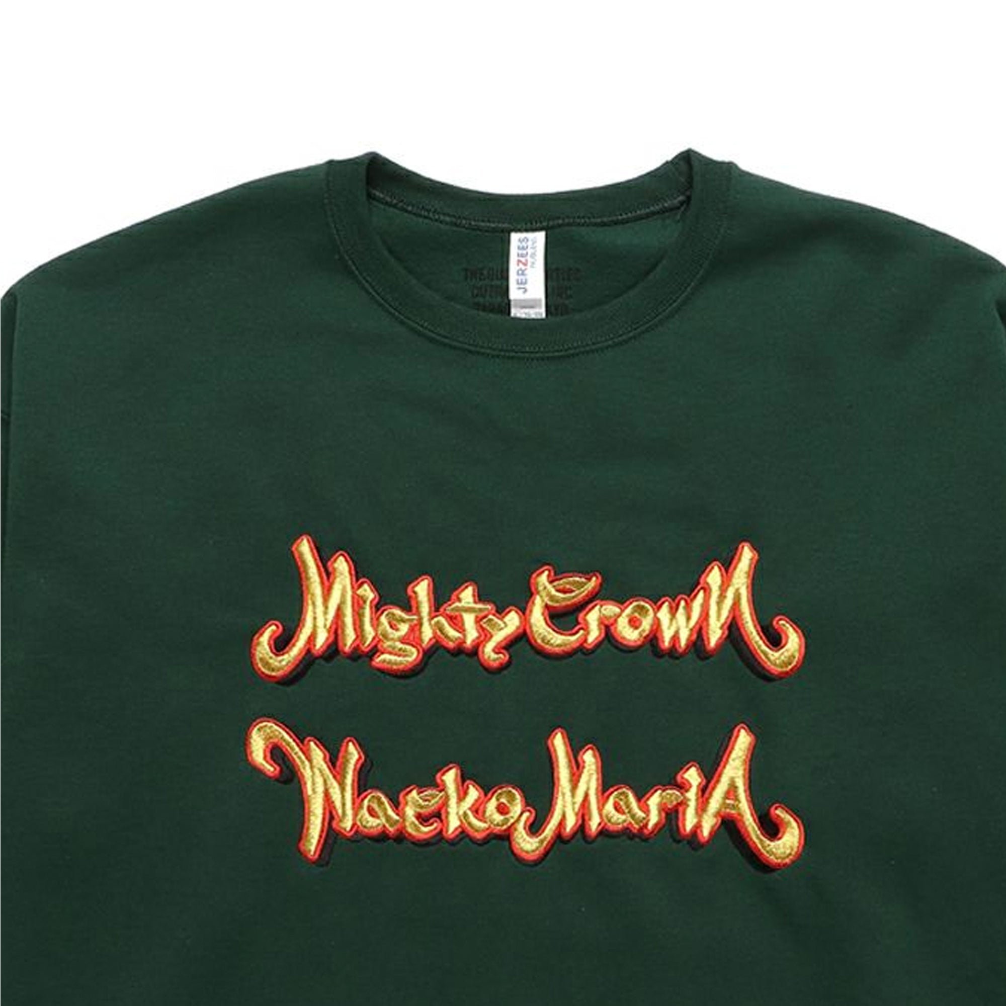 Wacko Maria Mens Mighty Crown Crew Neck Sweatshirt - L