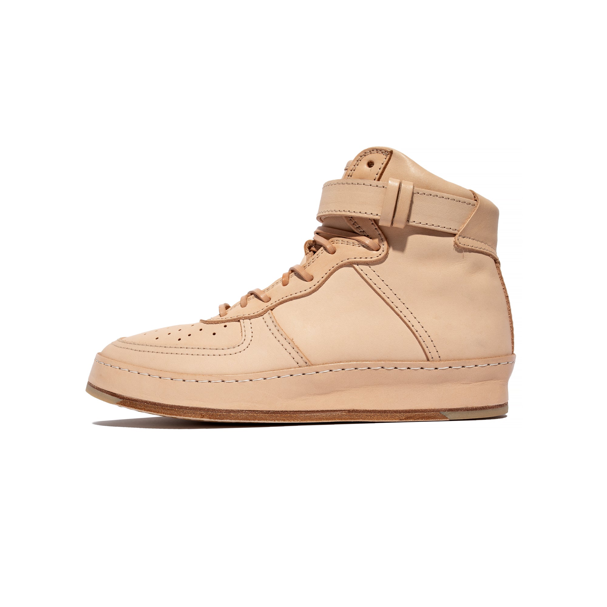Hender Scheme Mens Manual Industrial 01 Shoes 'Natural/Black
