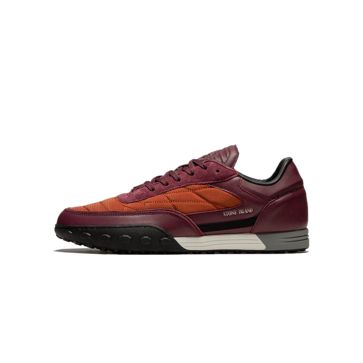 Stone Island Mens Football Burgundy Shoes – Extra Butter display picture 2