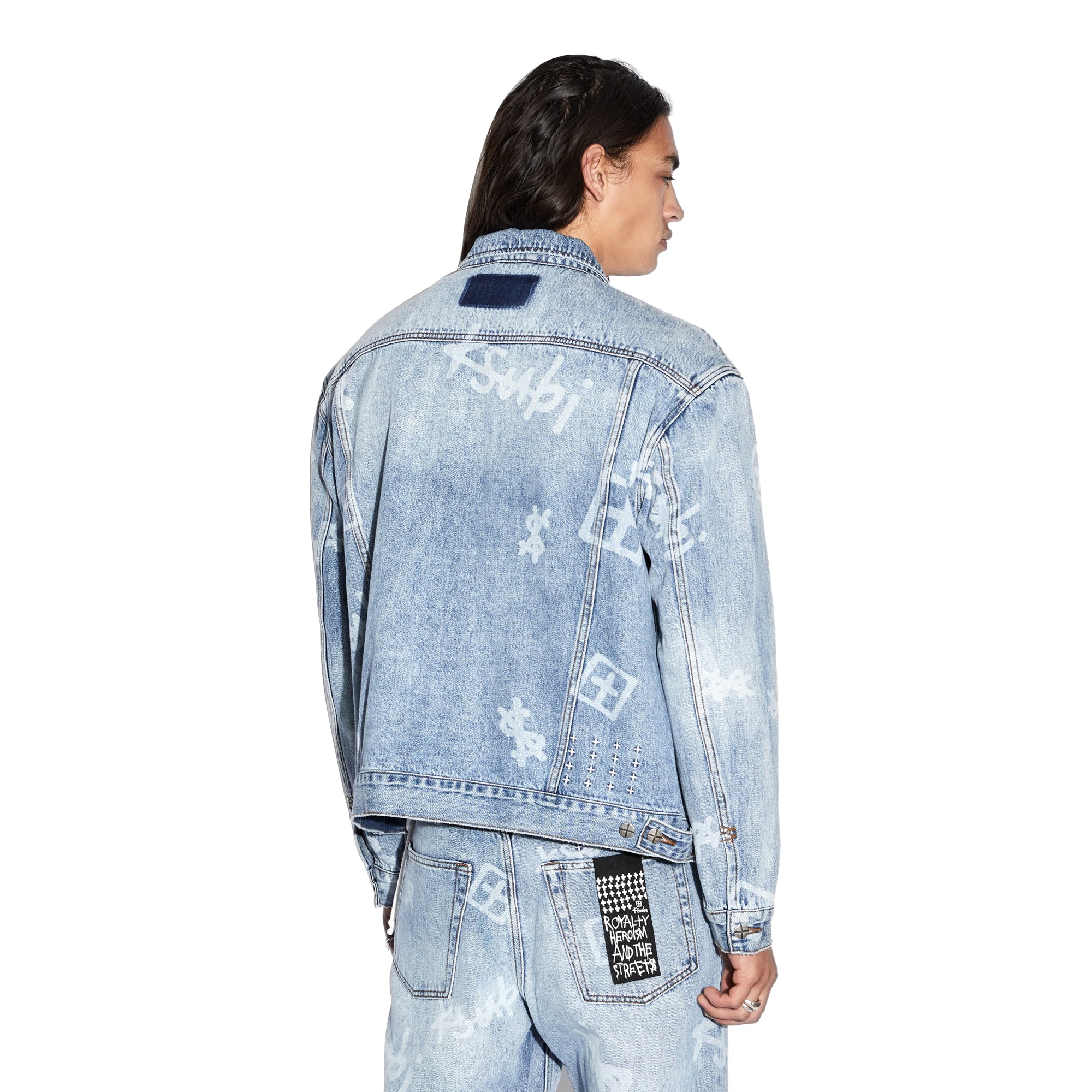 Ksubi Mens Oh G Kash Box Denim Jacket