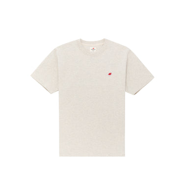 New Balance Mens Made in USA Core SS Tee Oatmeal