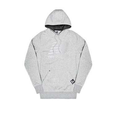 New Balance, Pullover, Hoodie, Reflect, Logo, MT53517-GRY, Grey