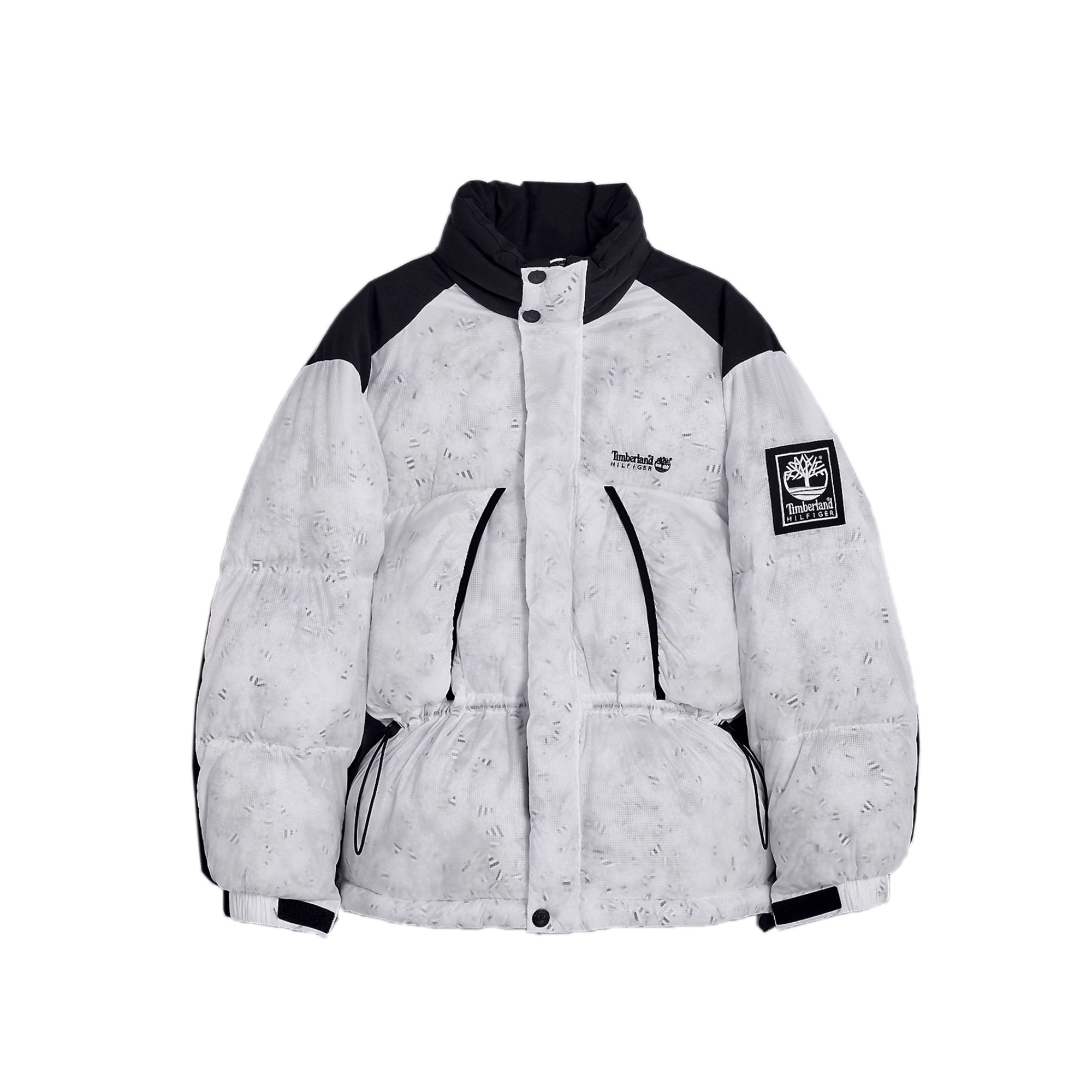 Tommy Hilfiger x Timberland Mens RI Transparent Puffer Jacket 'Transparent'