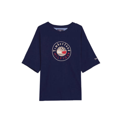 Tommy Hilfiger x Timberland RI Logo SS T-Shirt 'Desert Sky'
