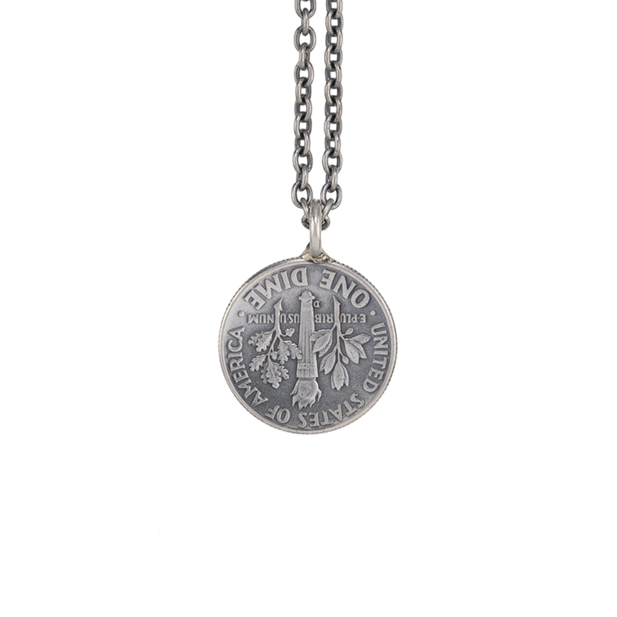 North Works 10 cent Peace Necklace