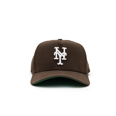 New Era x Extra Butter Mets "Mocha" 9Forty A-Frame Snapback Hat