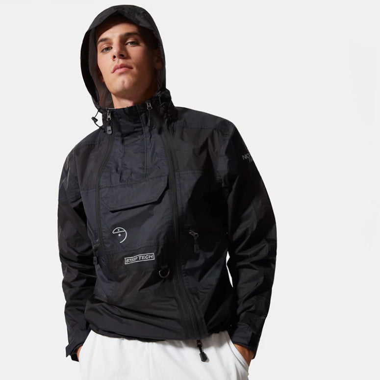 The North Face Mens Steep Tech Light Rain Jacket 'Black'