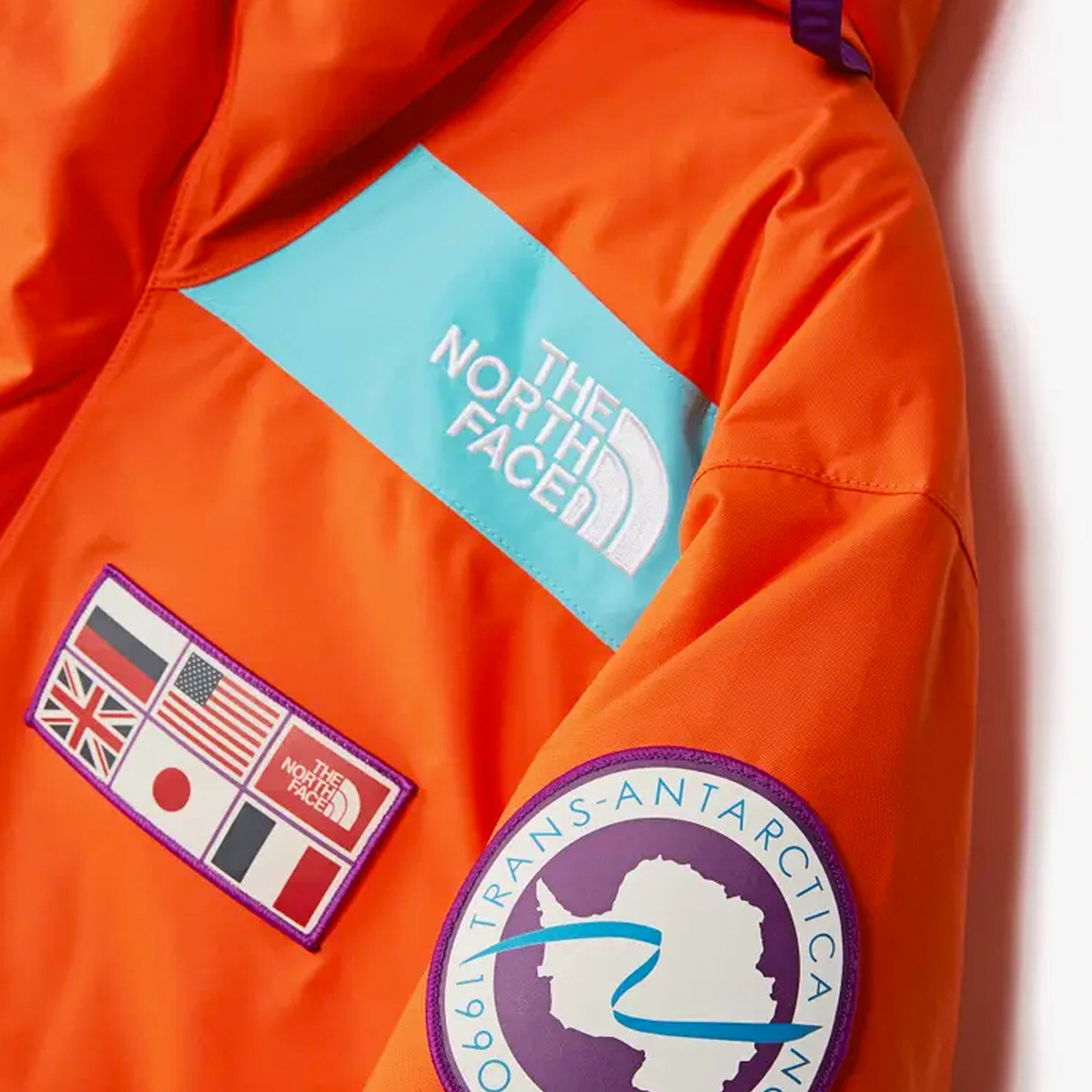 The North Face Mens Tae Exped Parka 'Red Orange'