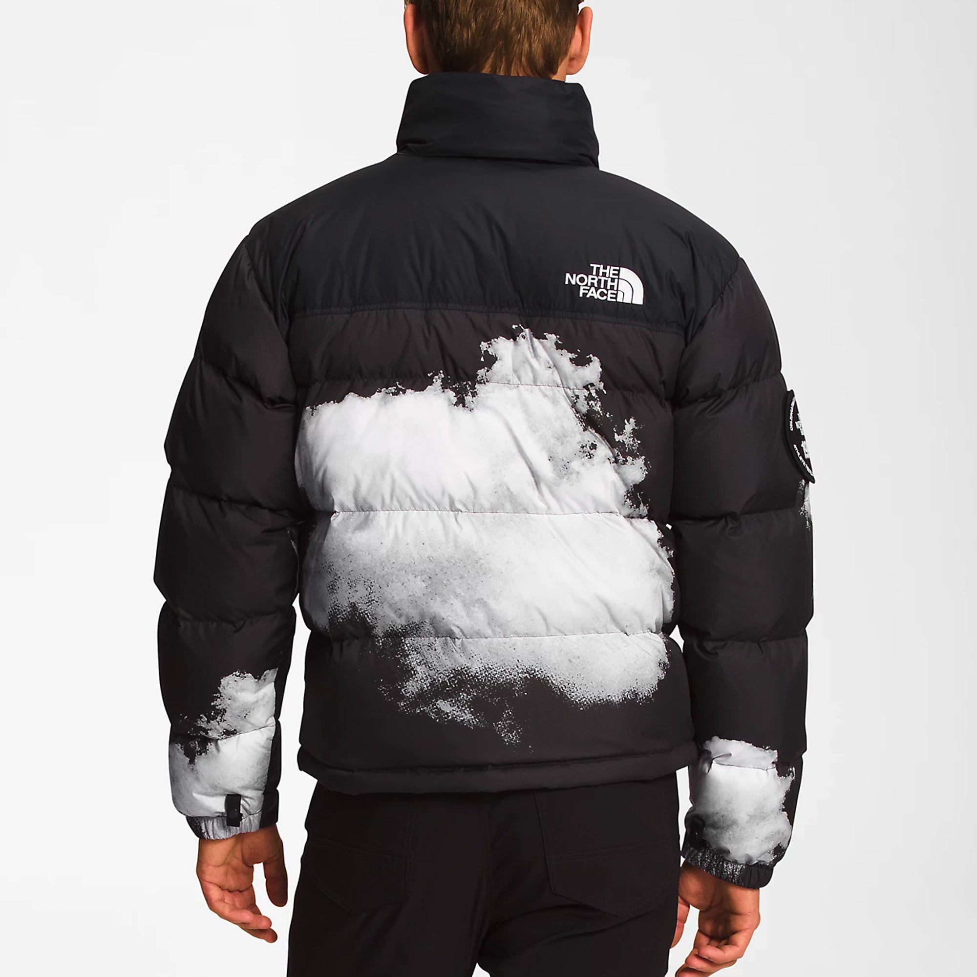 The North Face Mens Print 92 Retro Anniversary Nuptse Jacket