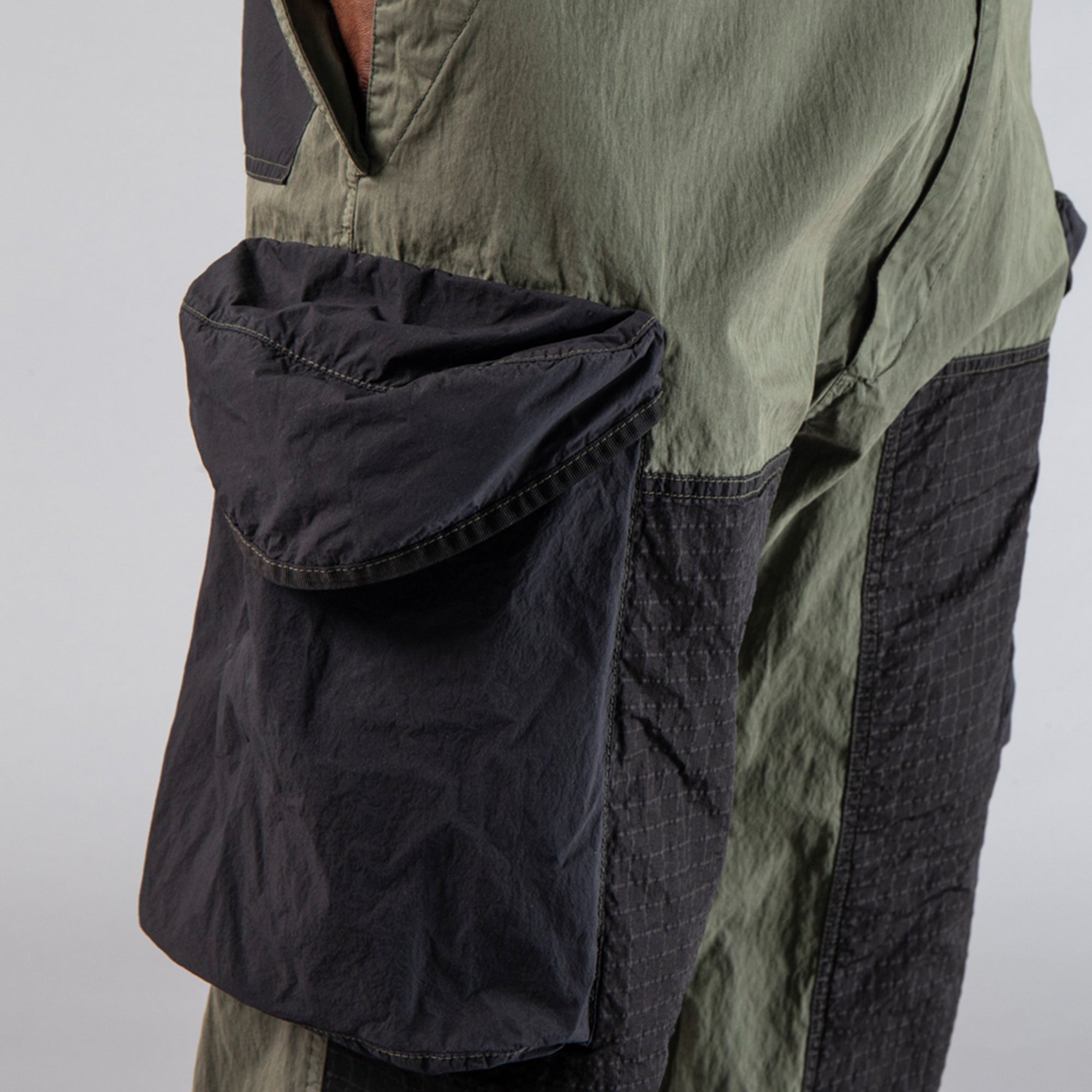 Nemen Mens Cargo Overpants 'Black'