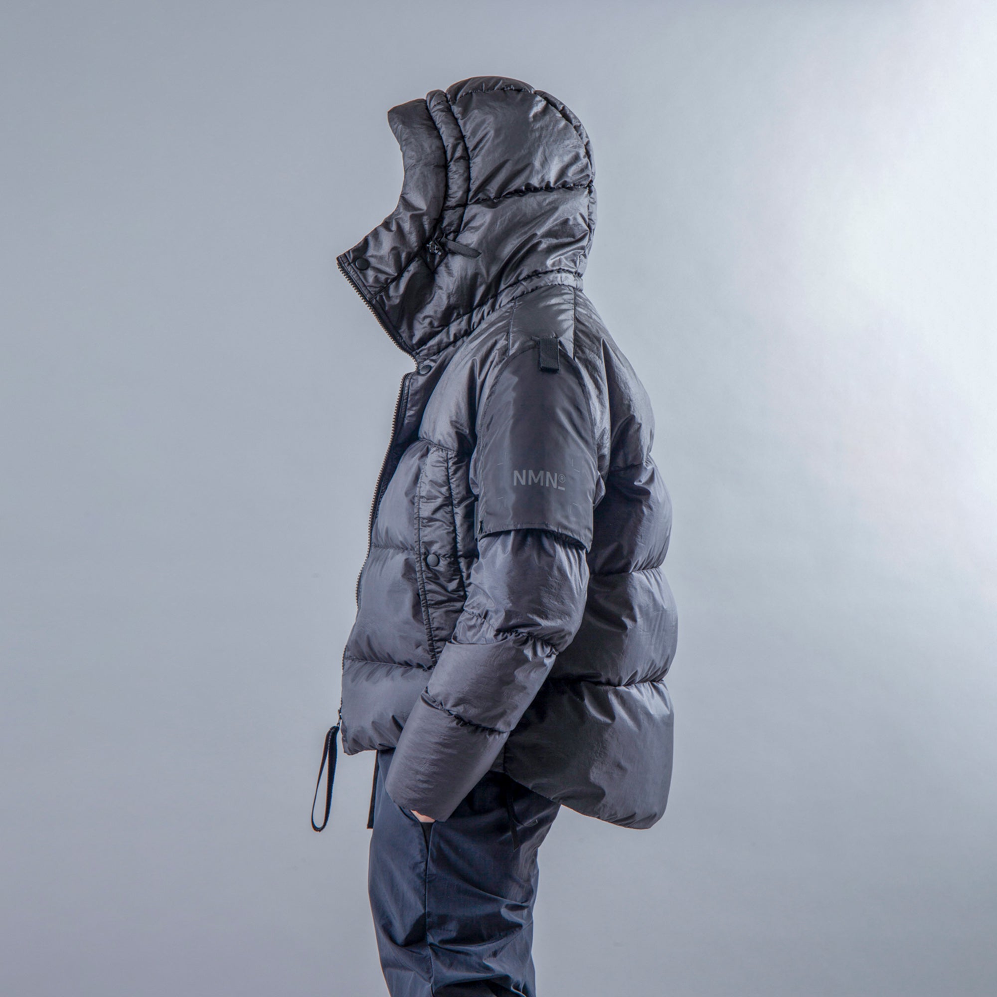 Nemen Darko Down Jacket in Charcoal