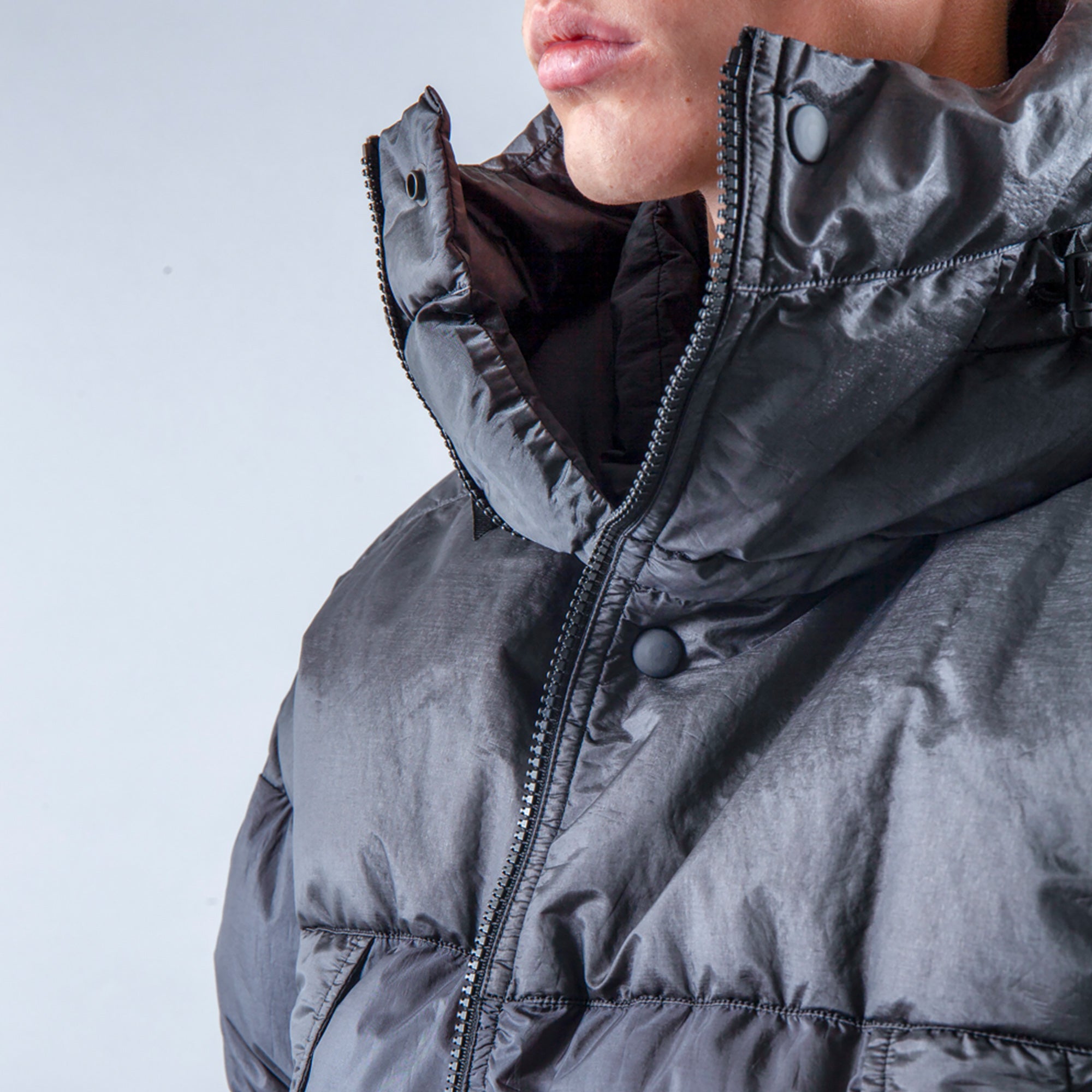 Nemen Darko Down Jacket in Charcoal