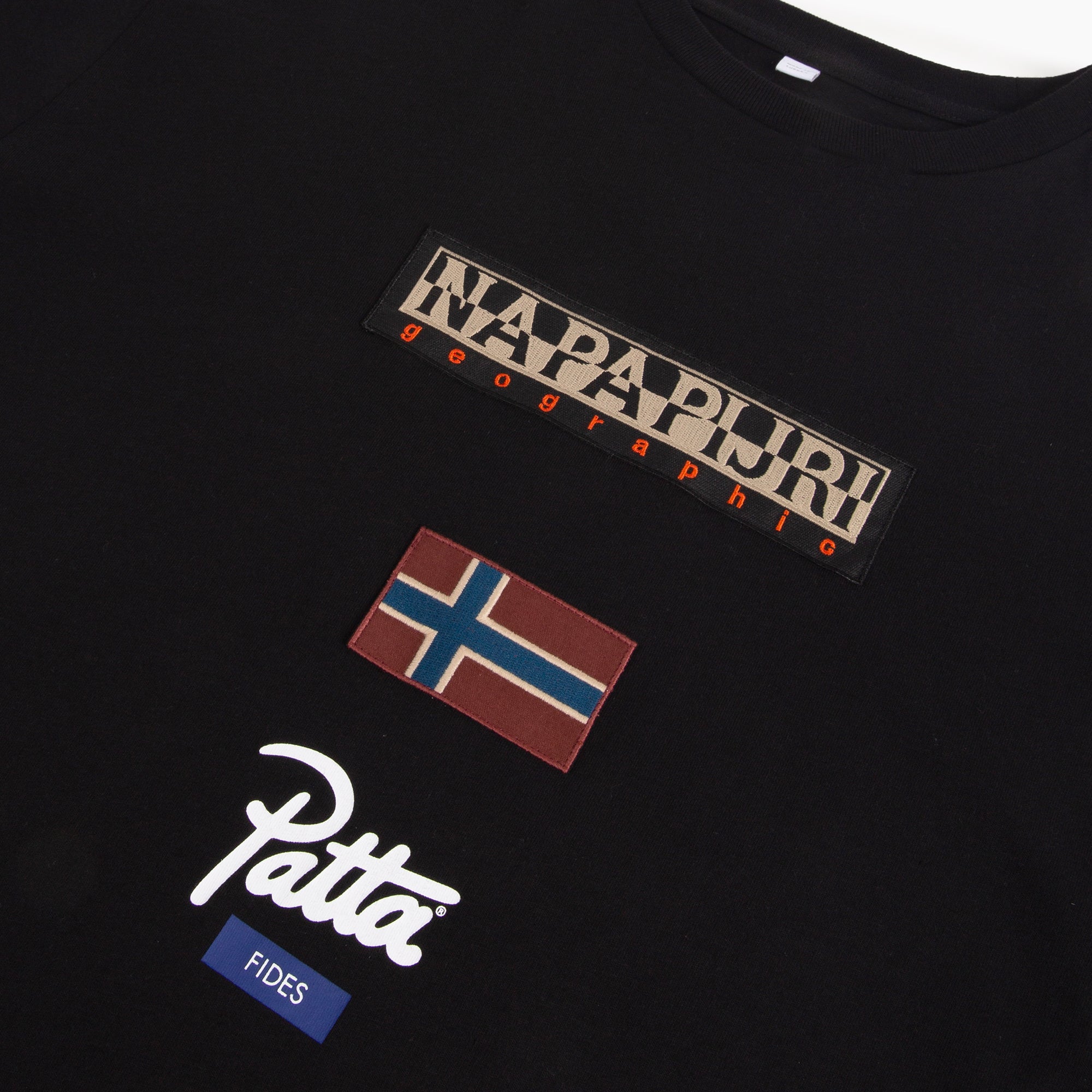 Napa x Patta S-Patta Long Sleeve 'Black'