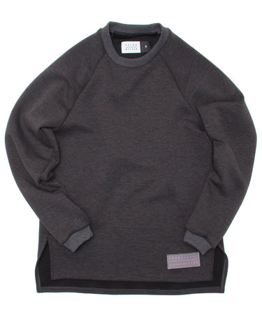 Extra Butter Narrator Zoom Crewneck - Charcoal