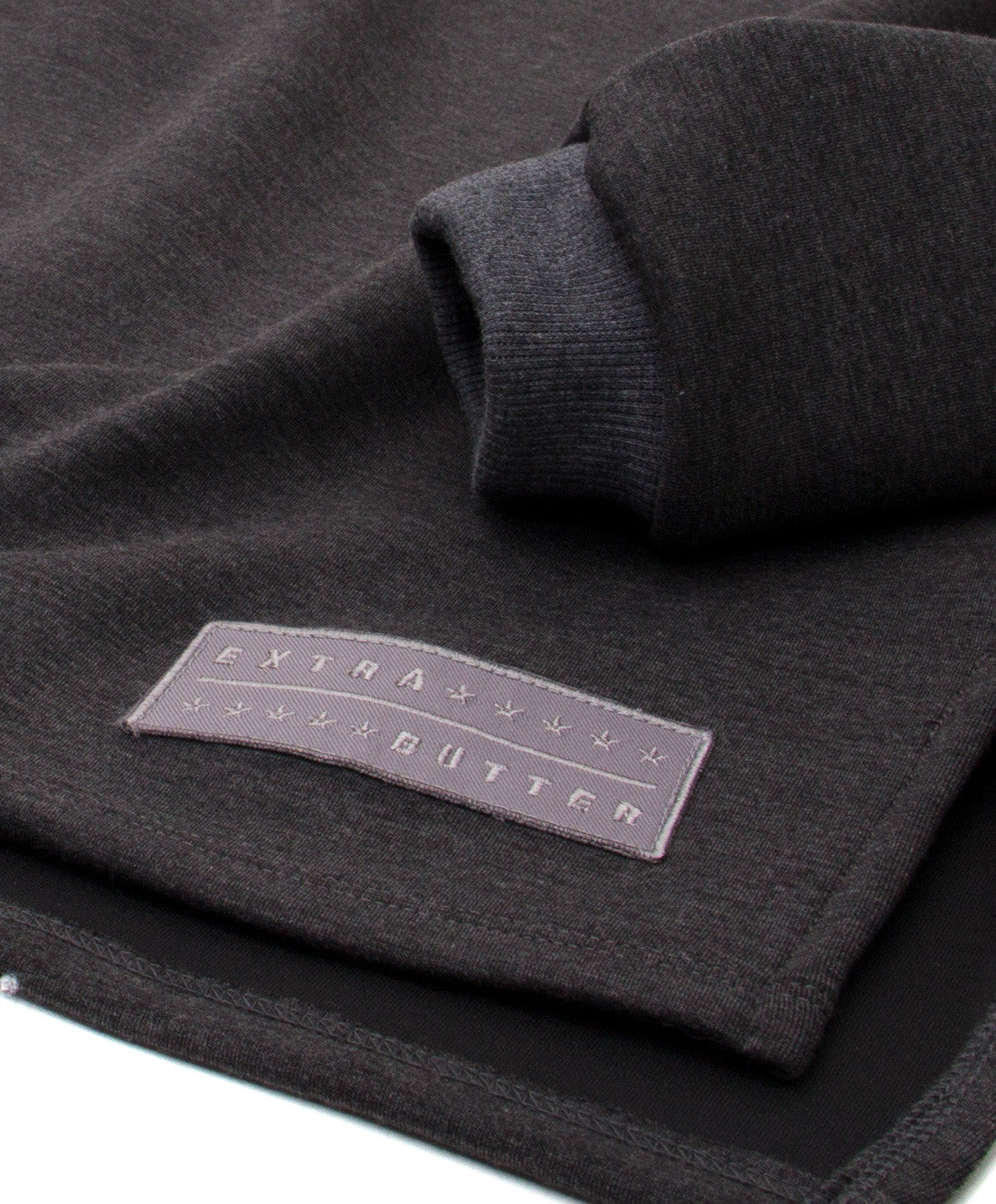 Extra Butter Narrator Zoom Crewneck - Charcoal