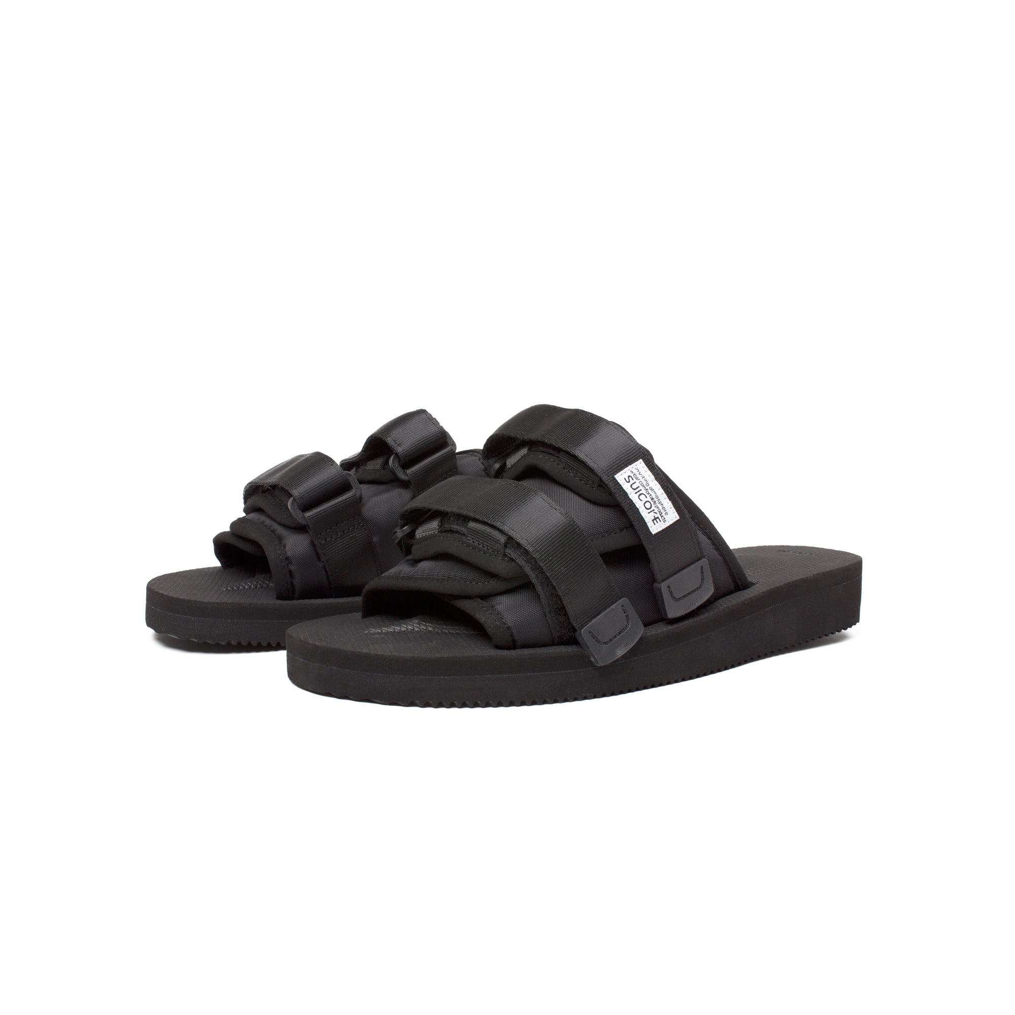 Suicoke Mens Moto-Cab 'Black' Sandals