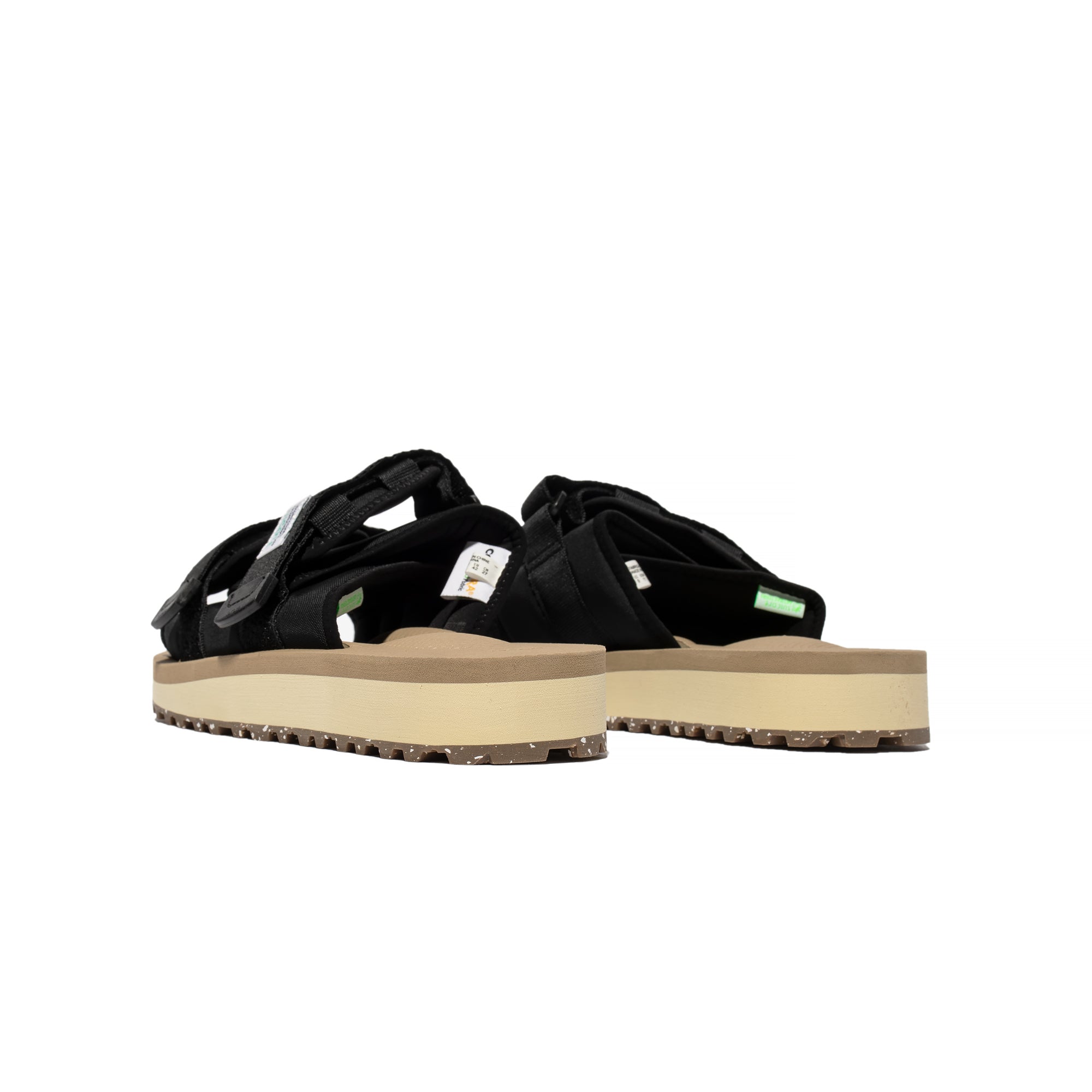 Suicoke MOTO-Cab Eco Sandals Black/Beige