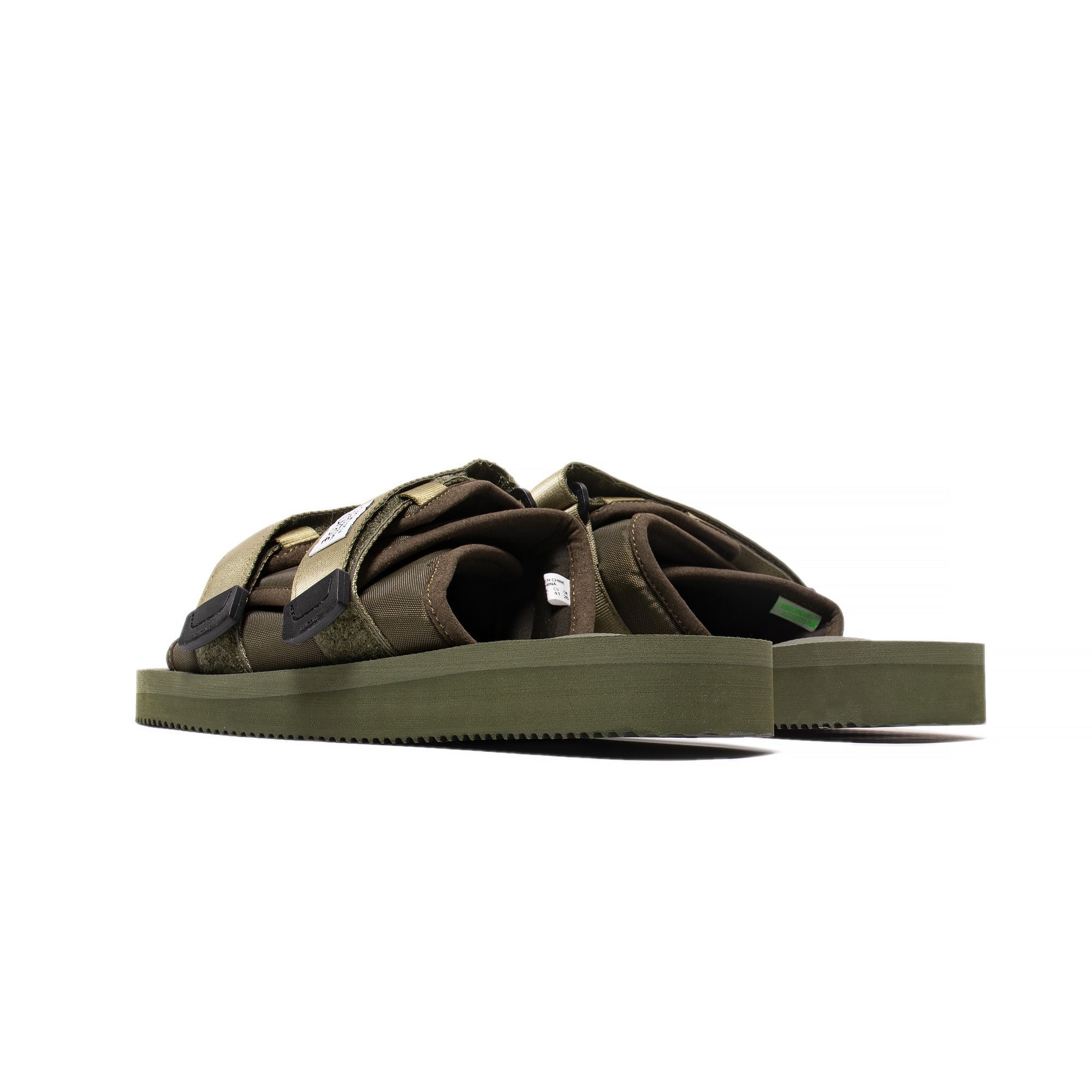 Suicoke Mens Moto-Cab 'Olive' Sandals