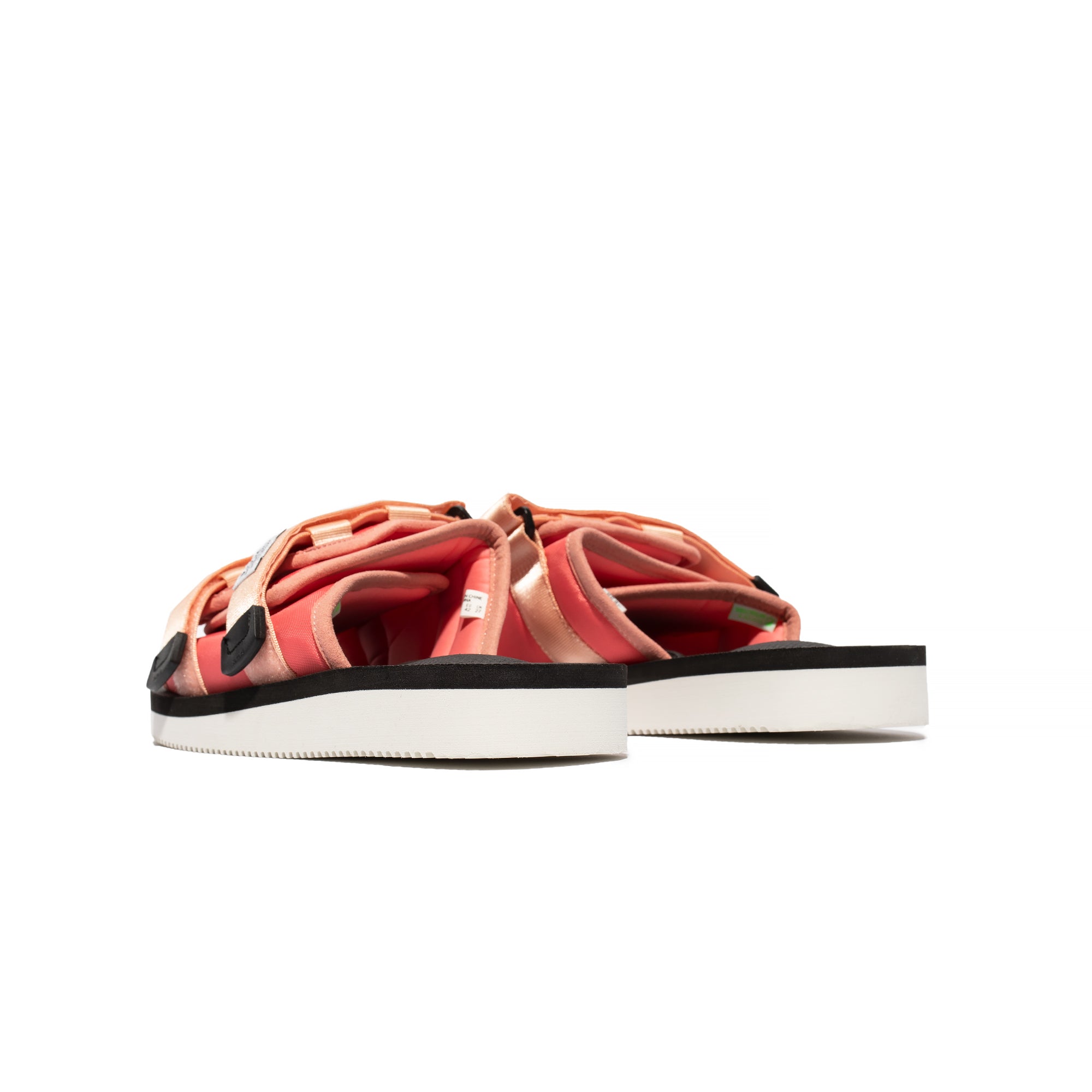 Suicoke MOTO-Cab Sandals Salmon/Black