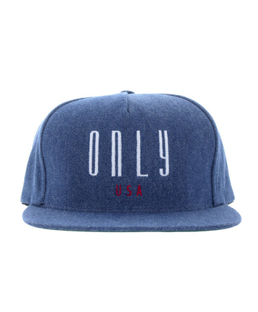 Only NY Continental Snapback (Denim)