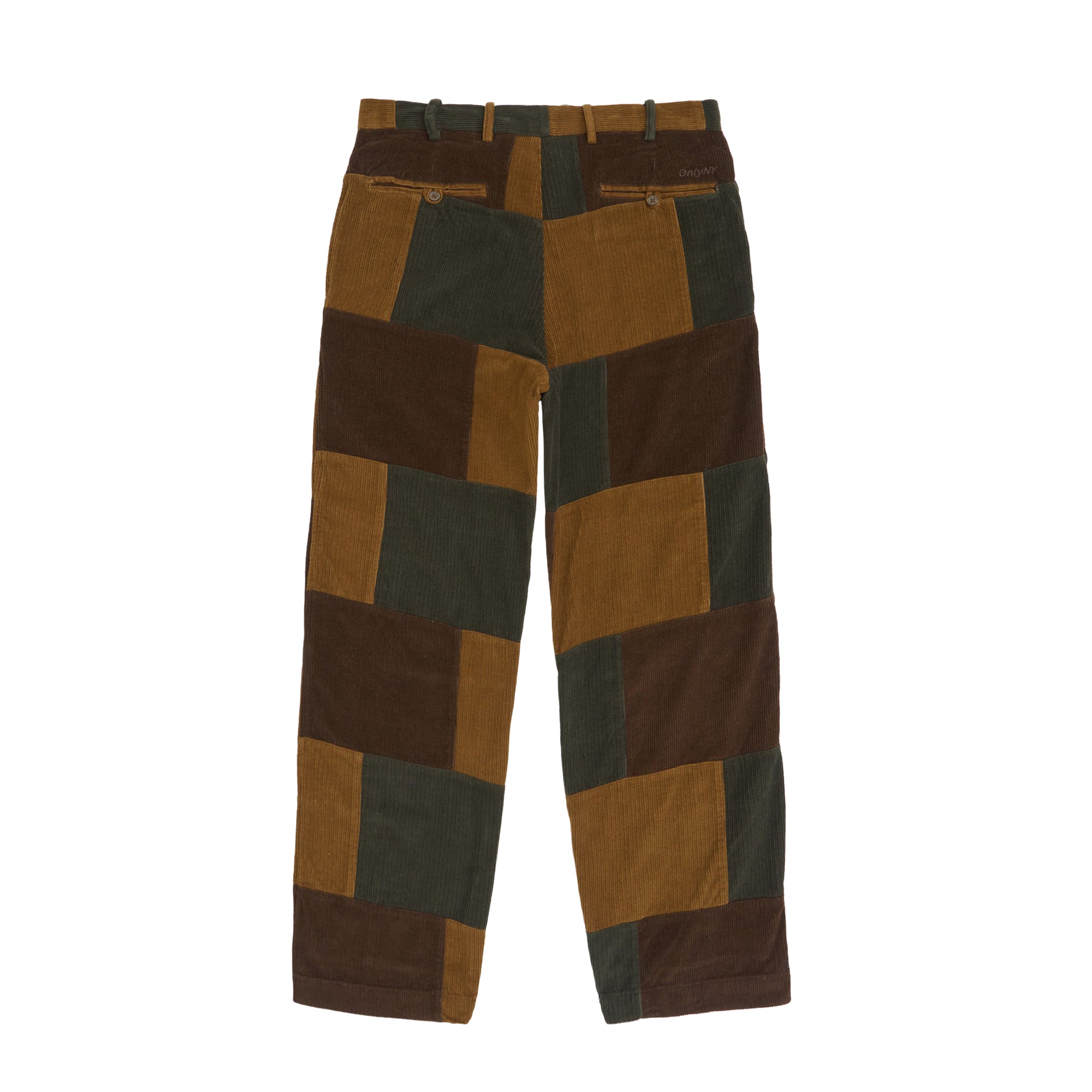 Only NY Mens Corduroy Patchwork Pants