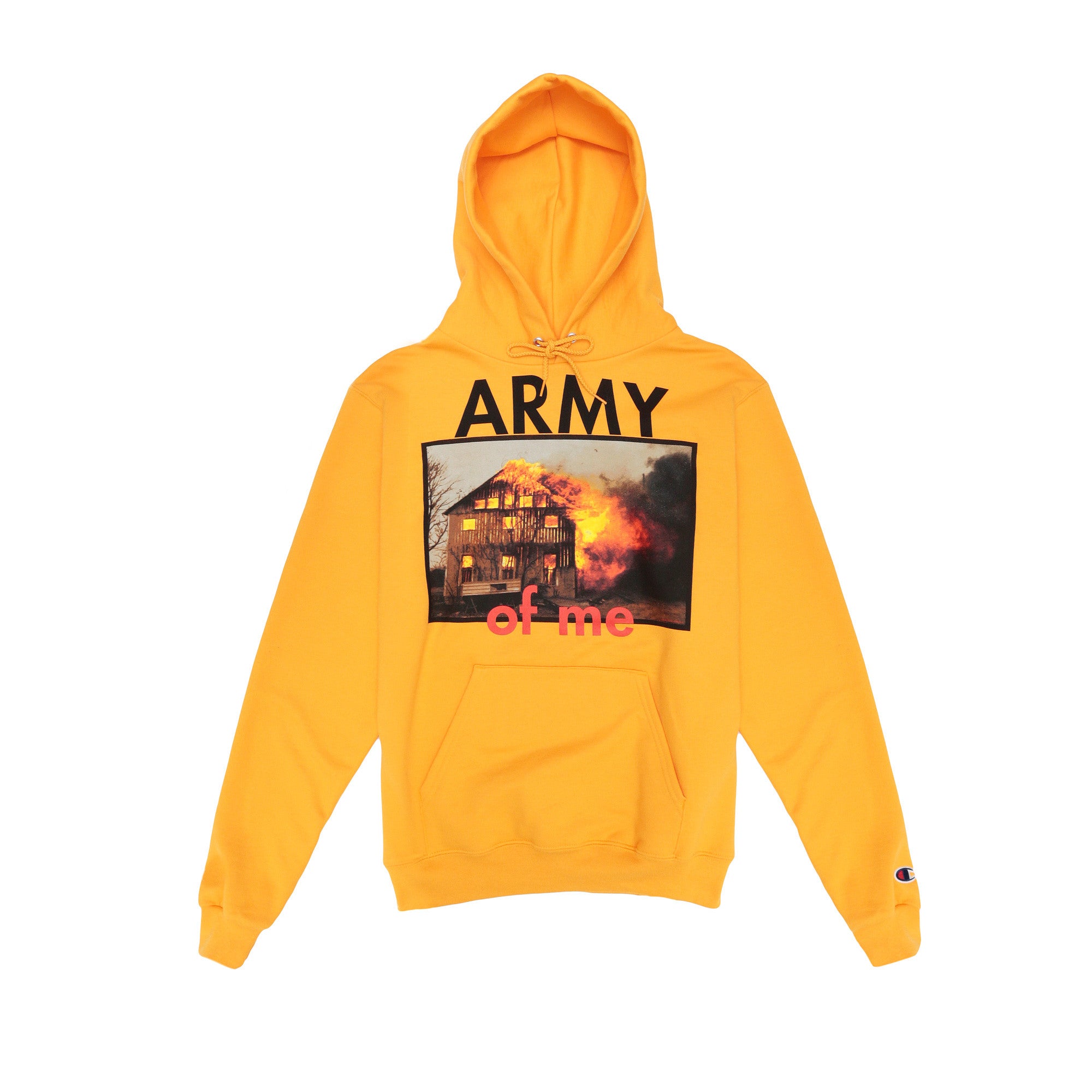 Pleasures "Army" Hoodie- Yellow