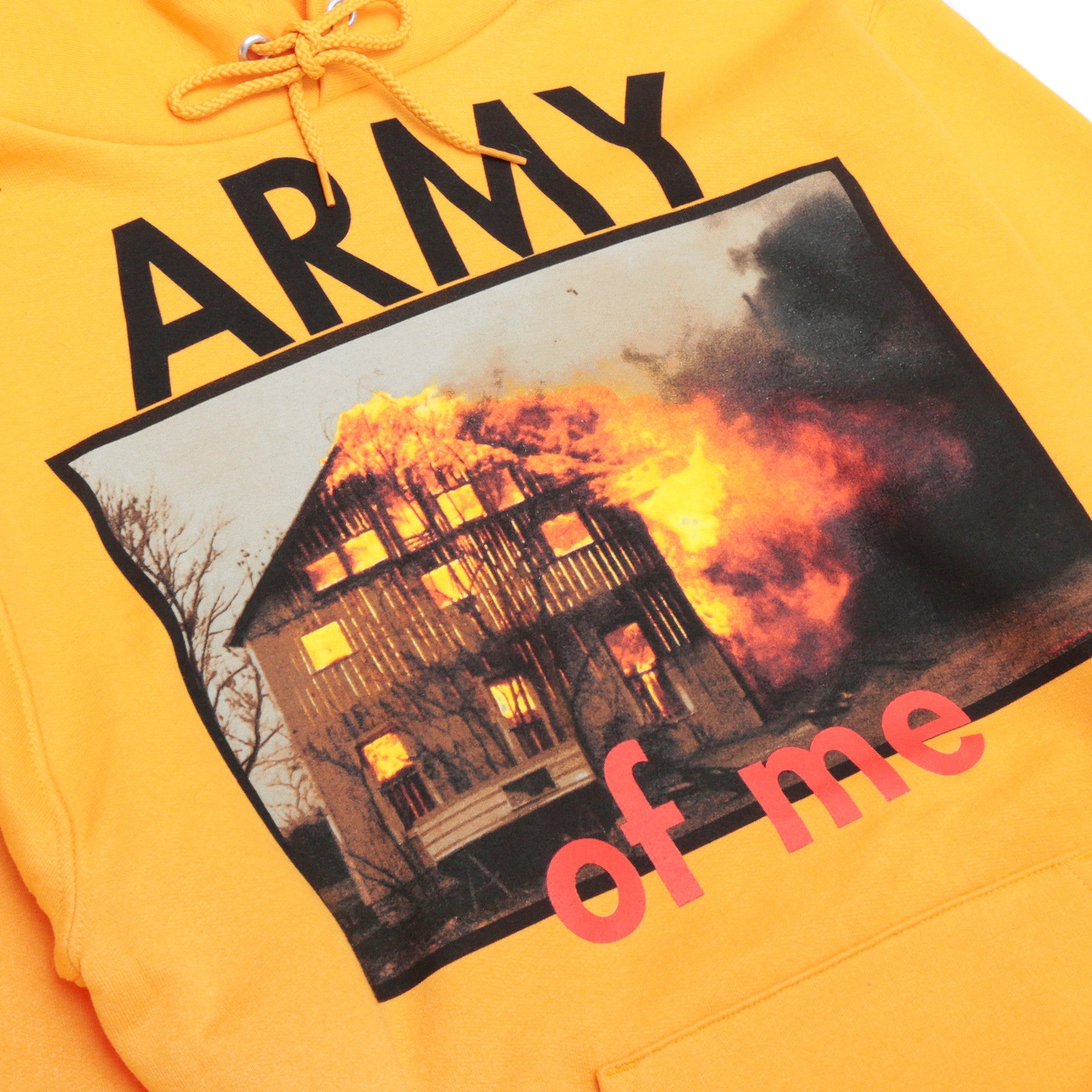 Pleasures "Army" Hoodie- Yellow