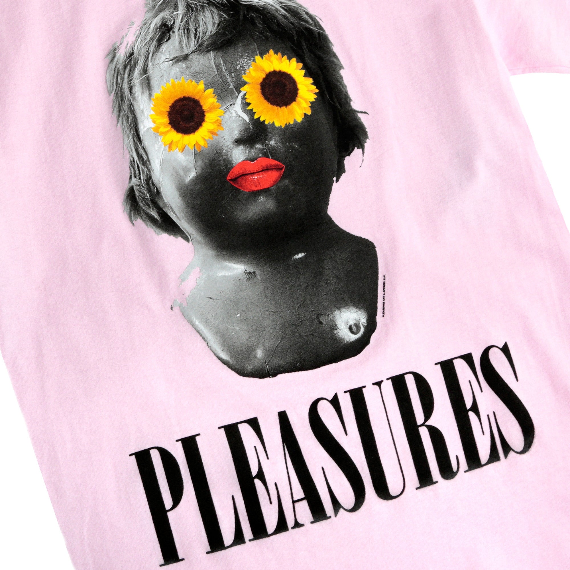 Pleasures "Flower Child" Tee- Pink