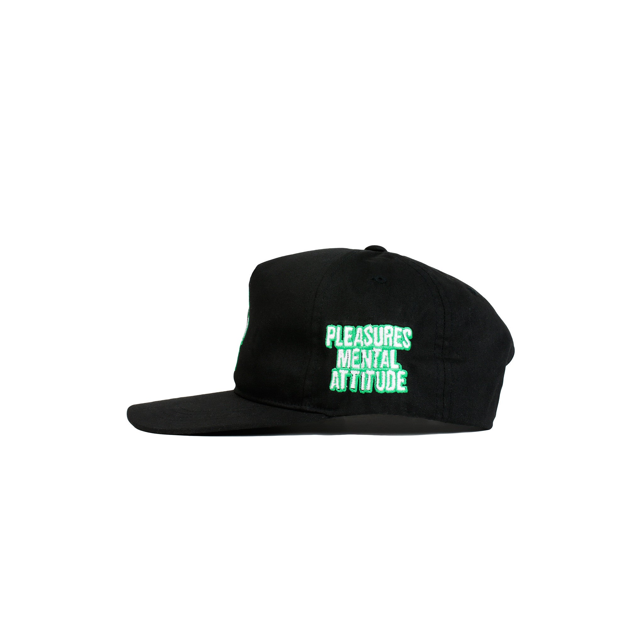 Pleasures TV Snapback- Black