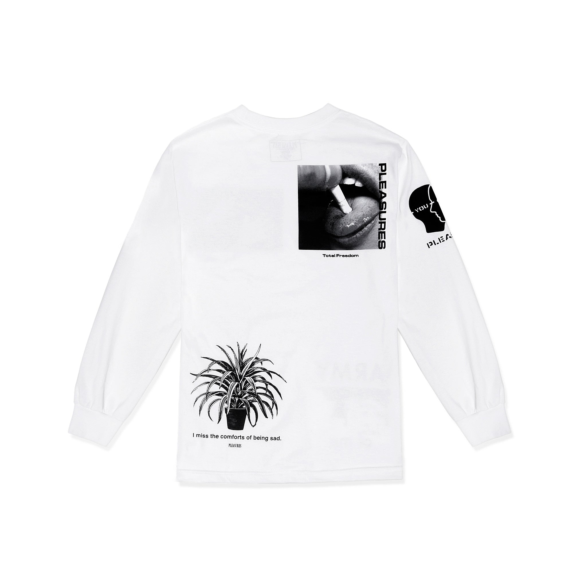 Pleasures Alive L/S Tee - White