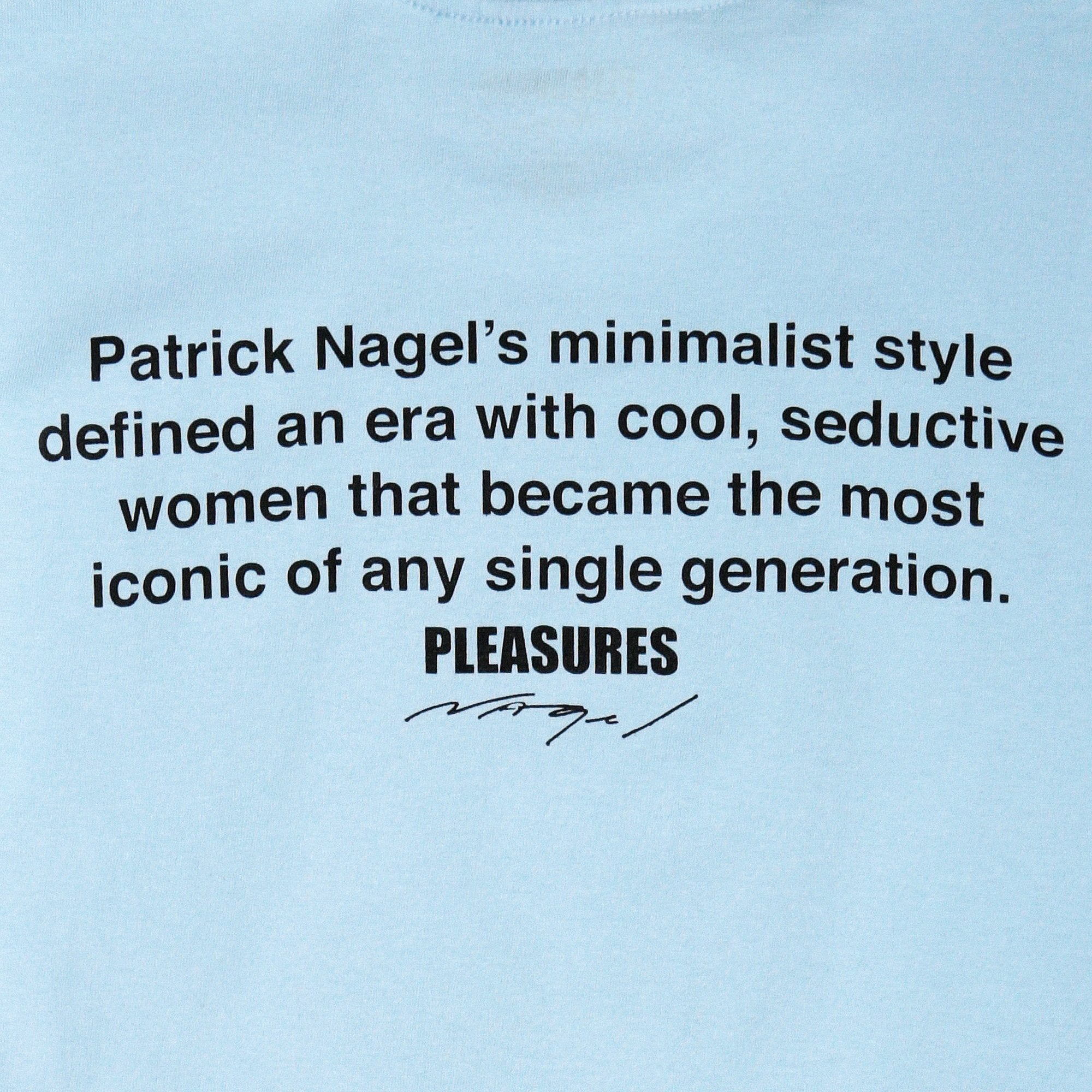 Pleasures x Patrick Nagel Arrested Tee [P18S101044]