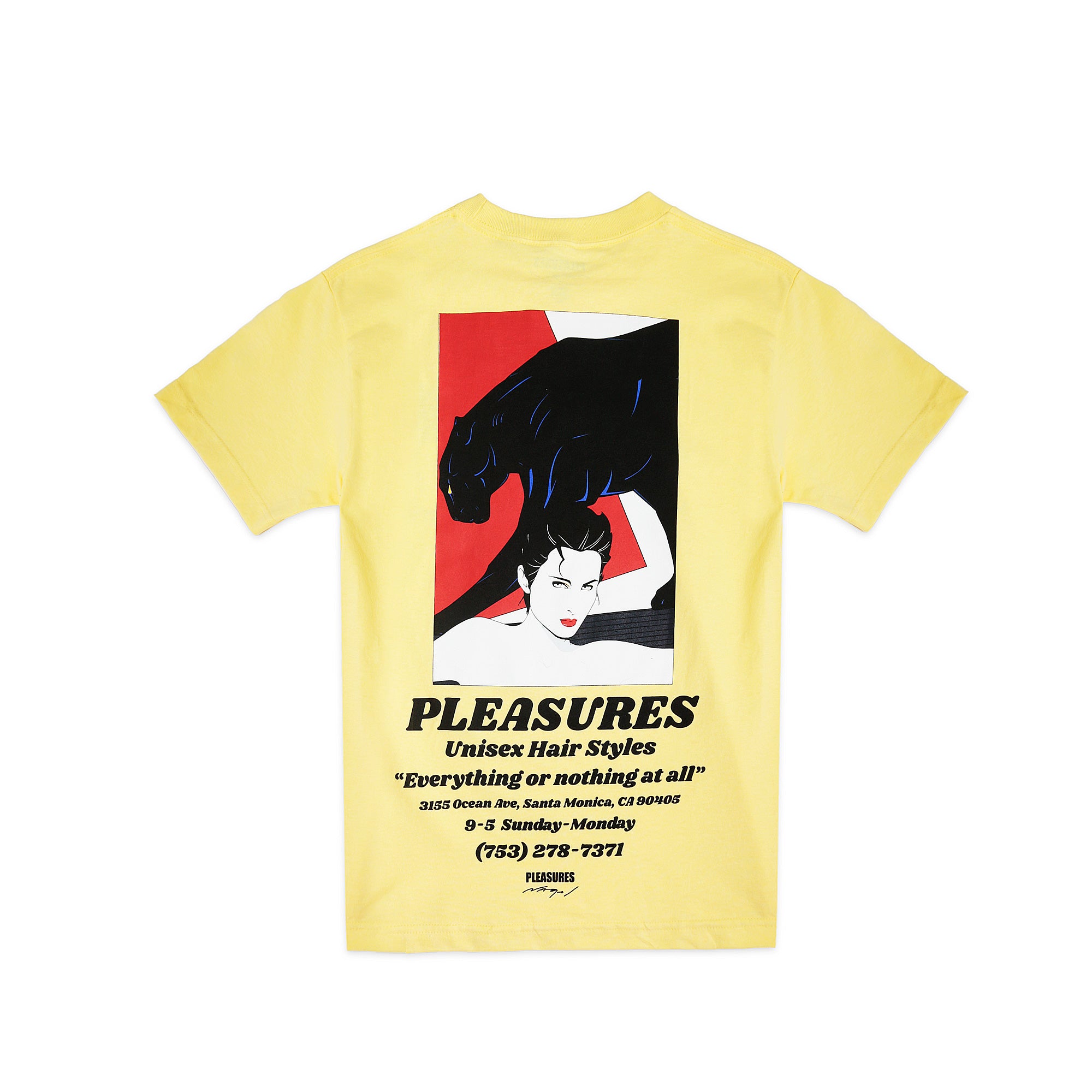 Pleasures x Patrick Nagel Salon Tee [P18S101046]