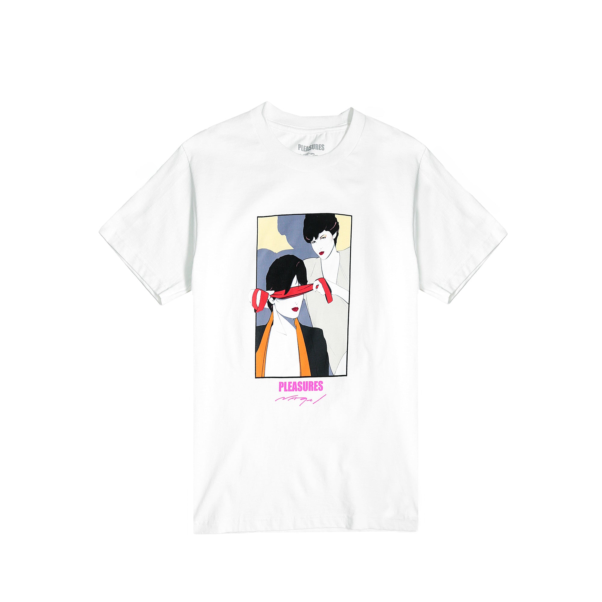 Pleasures x Patrick Nagel Blindfold Tee [P18S101047]