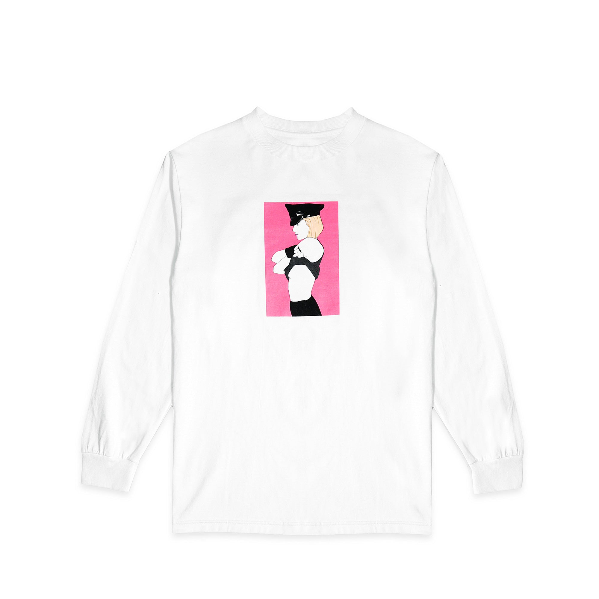 Pleasures x Patrick Nagel Arrested L/S Tee [P18S101048]