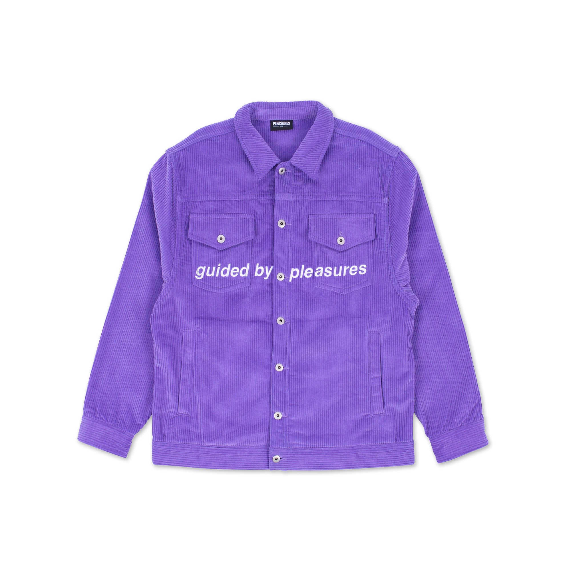 Pleasures Mens Guided Corduroy Trucker Jacket