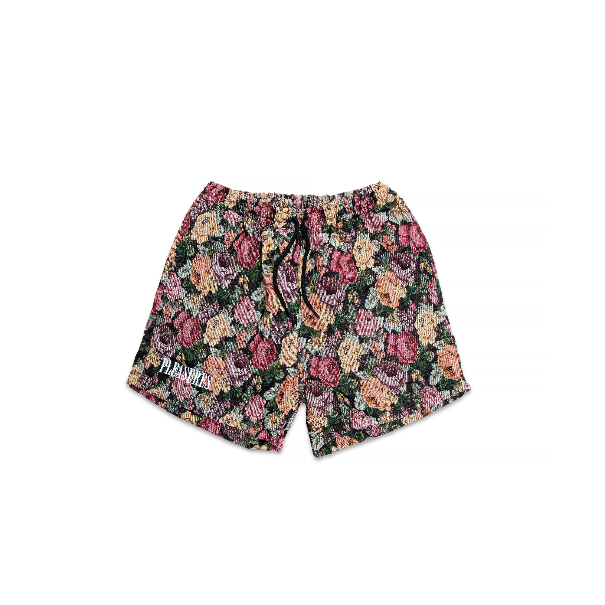 Pleasures Mens Floral Woven Shorts