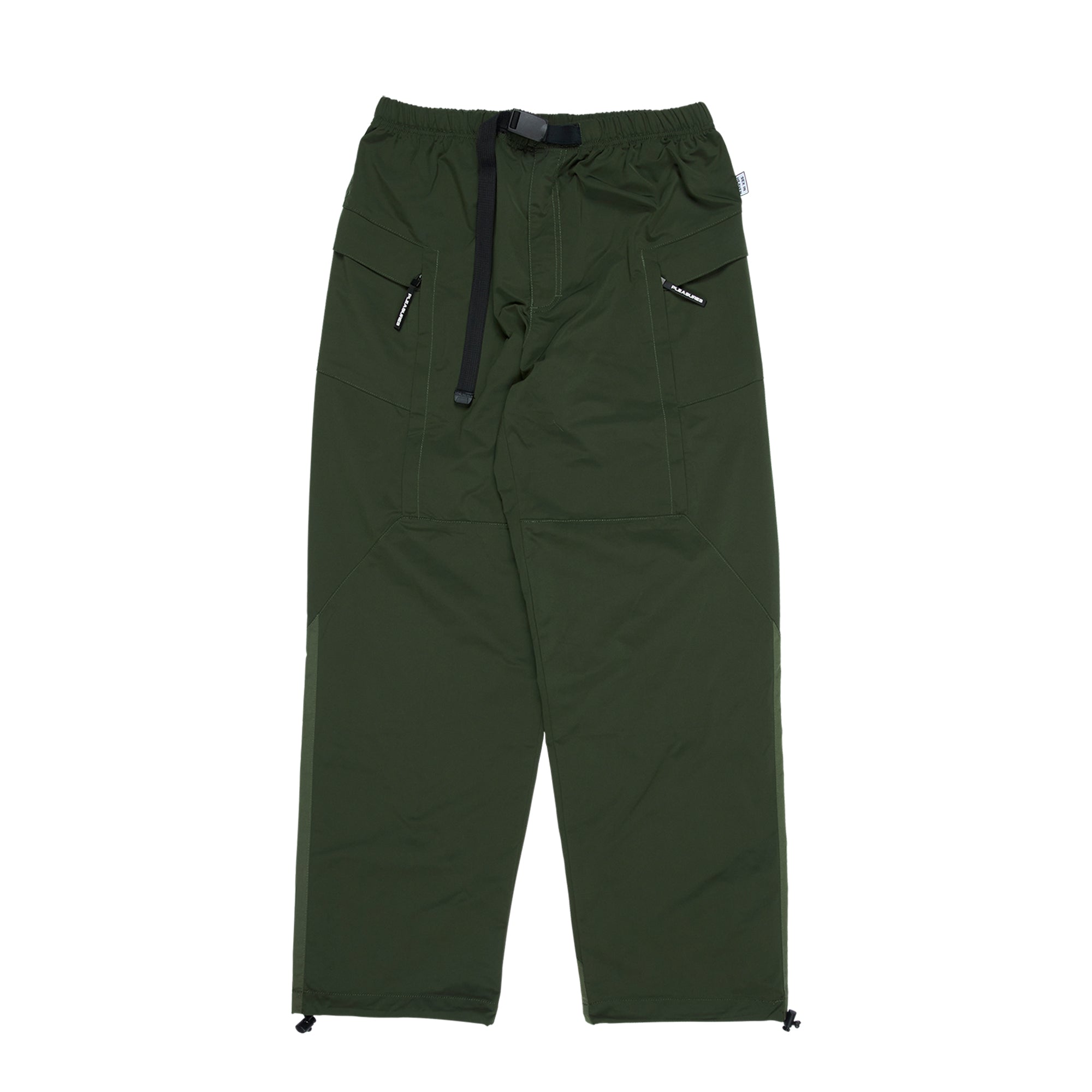 Pleasures Mens Blackout Hiking Pant 'Green'