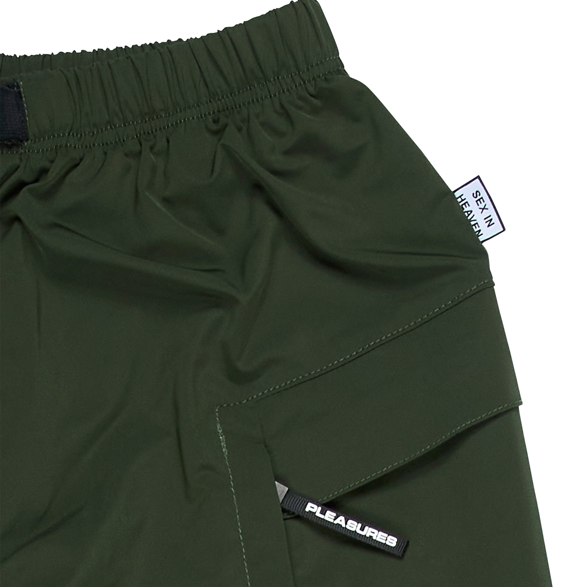 Pleasures Mens Blackout Hiking Pant 'Green'