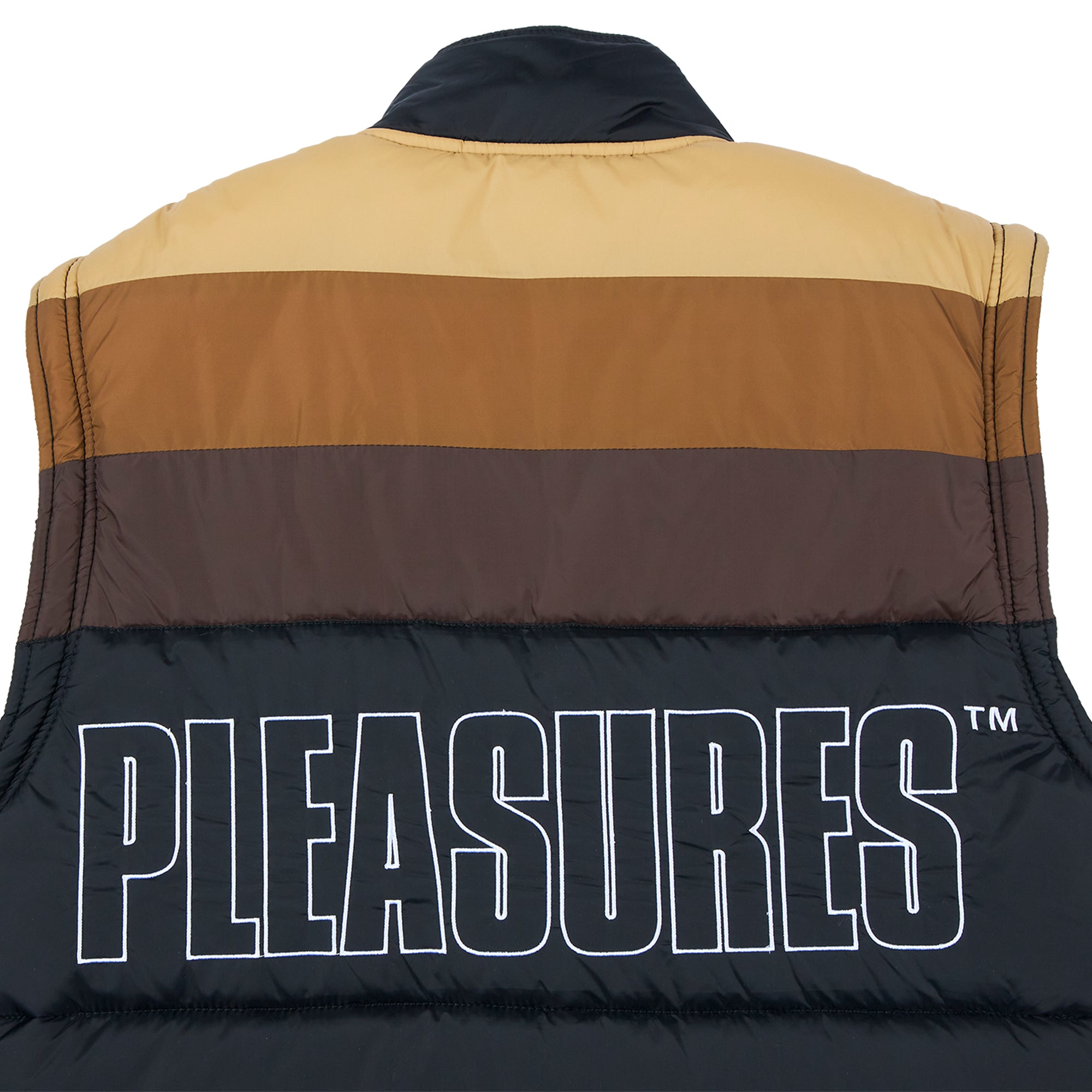 Pleasures Mens Call Me Convertible Puffer Jacket 'Black'