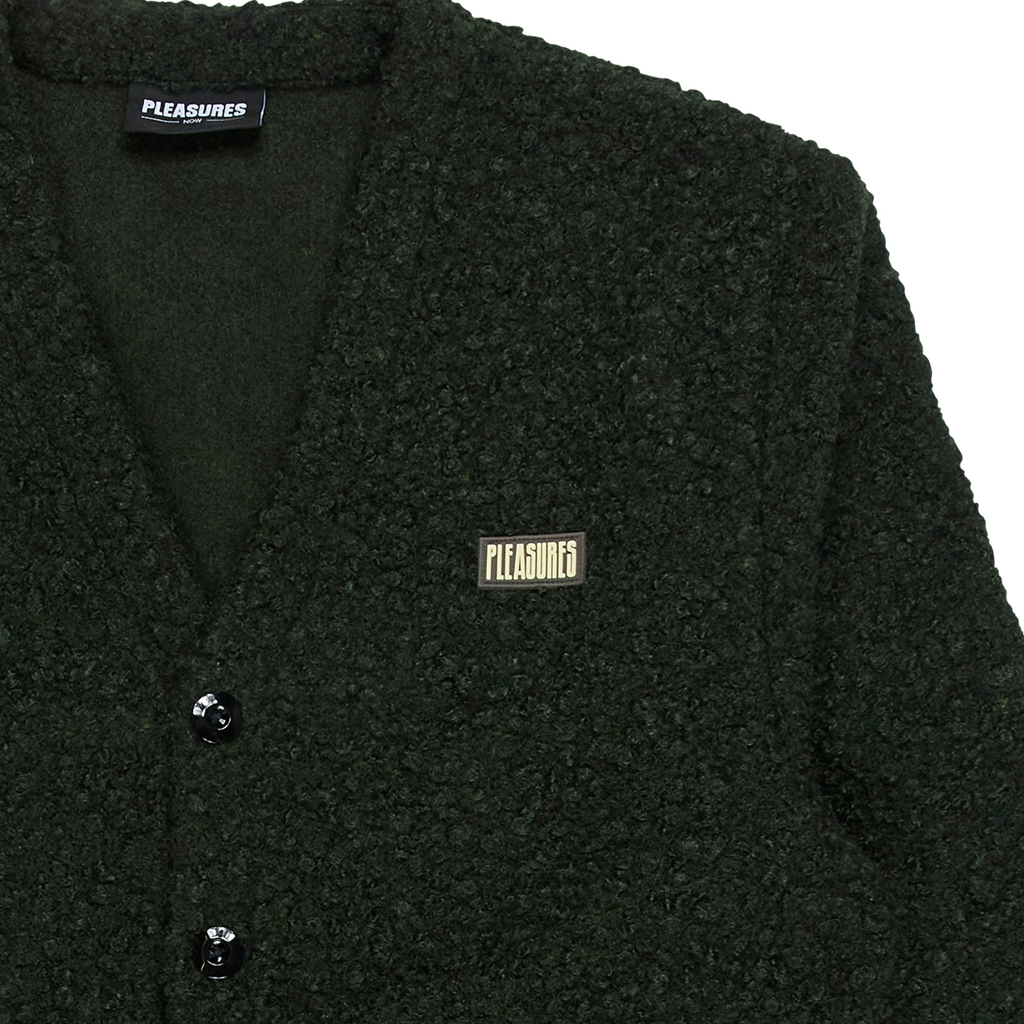 Pleasures Mens Creation Cardigan 'Green'