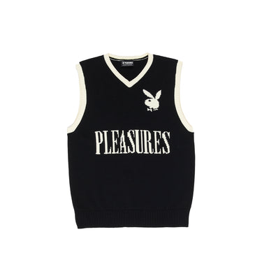 Pleasures x Playboy Mens Sweater Vest 'Black'