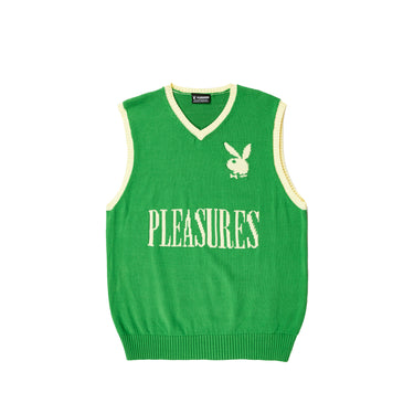 Pleasures x Playboy Mens Sweater Vest 'Green'