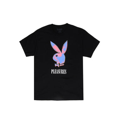 Pleasures x Playboy Mens Pop T-Shirt 'Black'