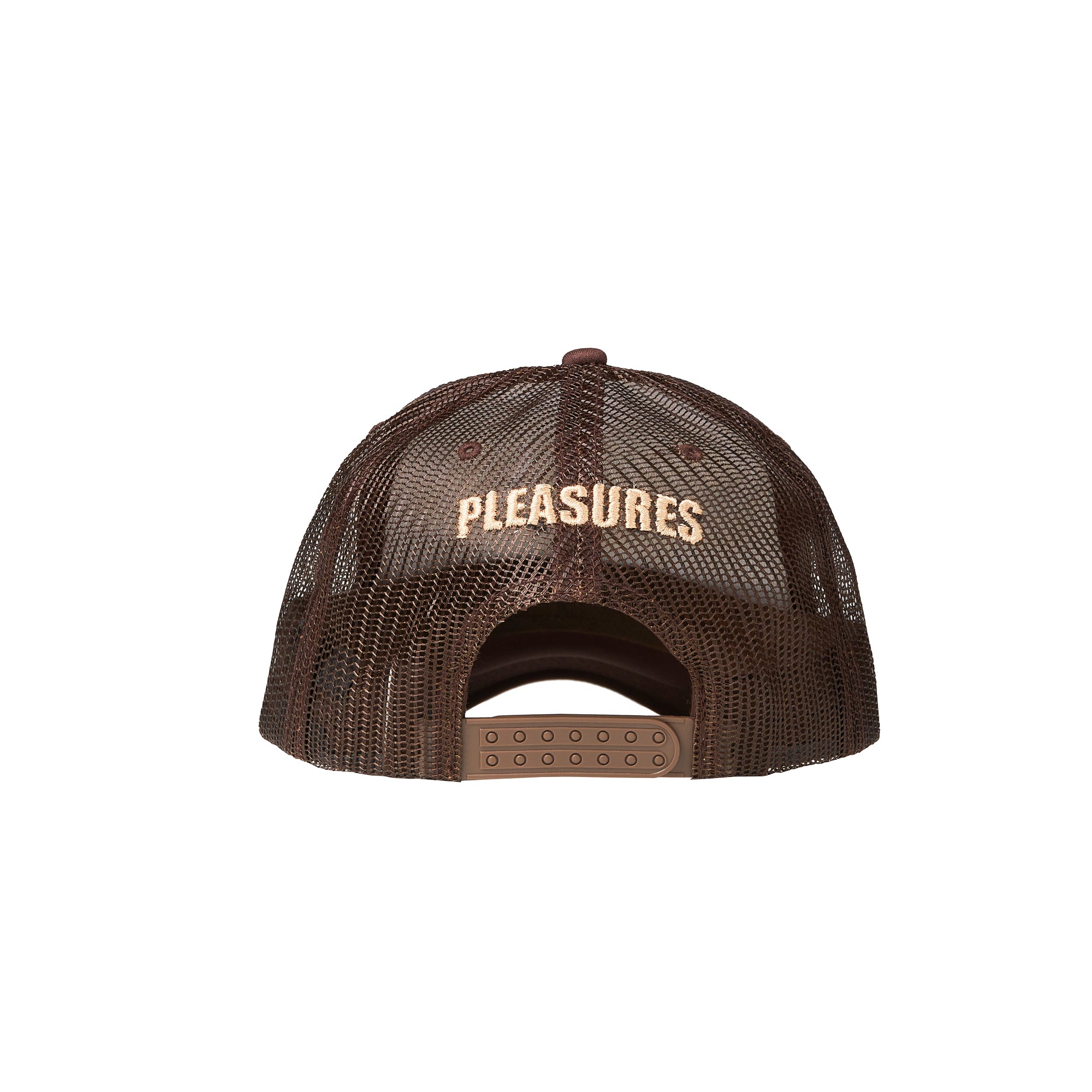 Pleasures x Playboy Mens Bunny Trucker Hat 'Brown'