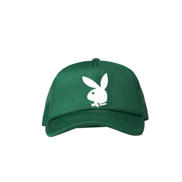 Pleasures x Playboy Mens Bunny Trucker Hat 'Green'