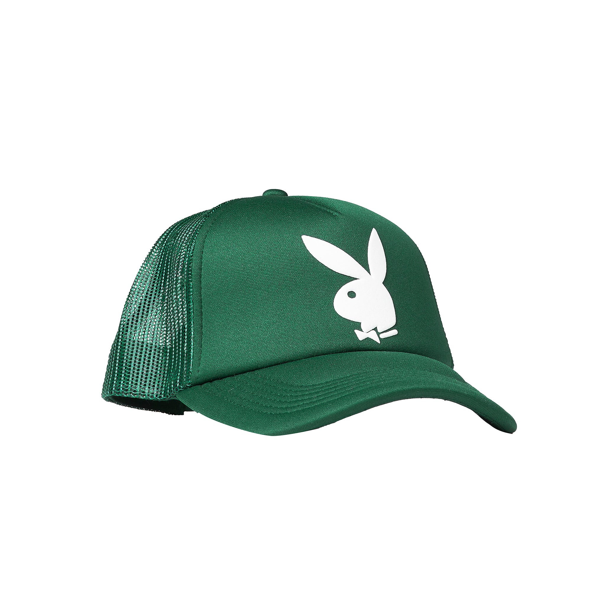 Pleasures x Playboy Mens Bunny Trucker Hat 'Green'